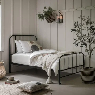 Knees Loughton Single Bed - Black