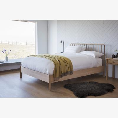 Knees Wycombe Light Oak Double Bed