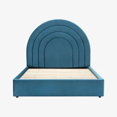Knees Arch King Size Bed - Kingfisher