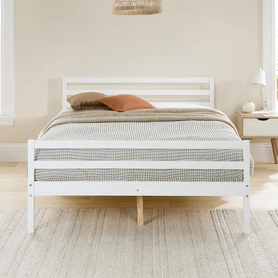 La Redoute Montane Painted Wood Bed Frame