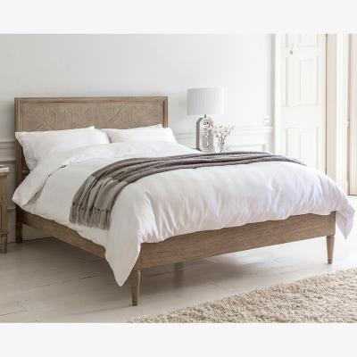 La Redoute Nashik Ash Wood Parquet Wood Bed