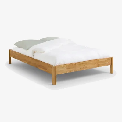 La Redoute Zulda Solid Oak Bed Frame with Bed Base