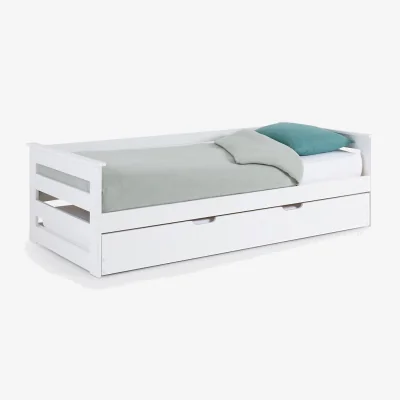 La Redoute Ellis Pine Trundle Bed with Base