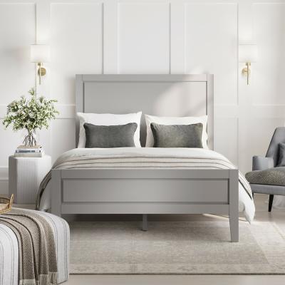 La Redoute Orton Shaker Solid Pine Wood Bed