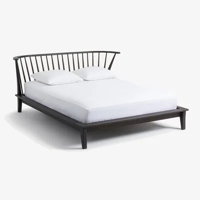 La Redoute Caspian Bed For 2 in Solid Oak