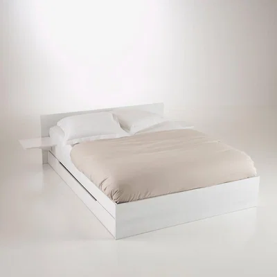 La Redoute Crawley Bed with Base, Drawer & Shelves