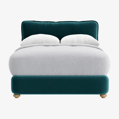 Loaf Pillow Talker Bed, Double (Rockpool Clever Velvet)