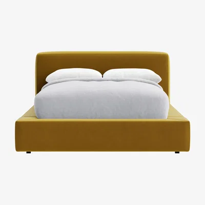 Loaf The Bedfather Bed, Double (Honey Pot Clever Velvet)