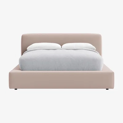Loaf The Bedfather Bed, King (Ballet Slipper Clever Velvet)