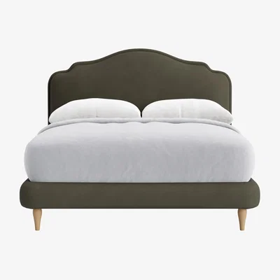 Loaf Sugar Puff Bed, King (Woody Walk Clever Cotton)