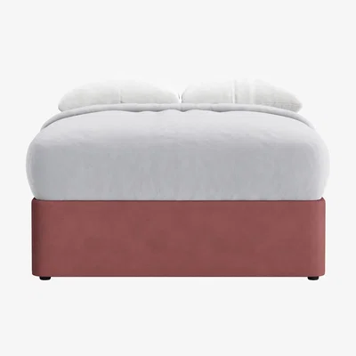 Loaf Side Stash 2 Drawer Bed, Double (Berry Jelly Clever Cotton)