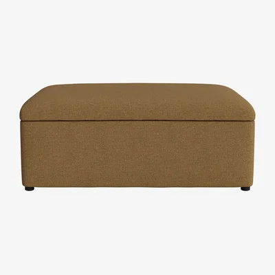 Loaf Bed in a Bun, Single (Treehouse Clever Slubby Linen)