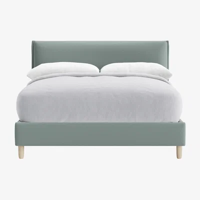 Loaf Archy Bed, Double (Tin Man Clever Velvet)