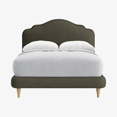 Loaf Sugar Puff Bed, Double (Woody Walk Clever Cotton)