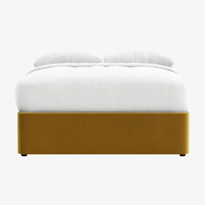 Loaf Side Stash 1.5 Drawer Bed, King (Honey Pot Clever Velvet)