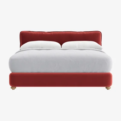 Loaf Pillow Talker Bed, Superking (Rocking Horse Clever Velvet)