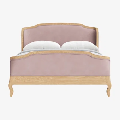Loaf Joelle Bed, King (Pressed Petals Clever Cotton)