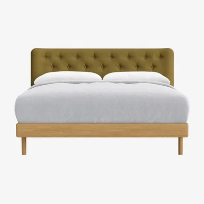Loaf Dr Slow Bed, King (Stuffed Olive Clever Cotton)