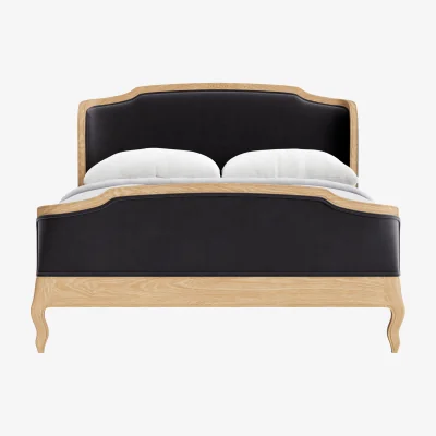 Loaf Joelle Bed, King (Wire Wool Clever Velvet)