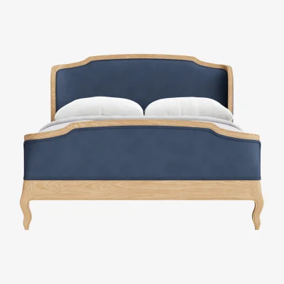Loaf Joelle Bed, King (Sloe Berry Bush Clever Cotton)