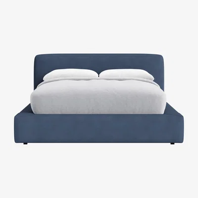 Loaf The Bedfather Bed, King (Sloe Berry Bush Clever Cotton)