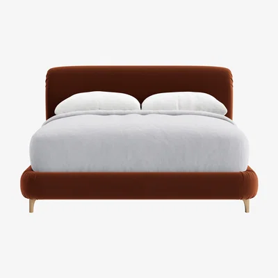 Loaf Cookie Bed, King (Sticky Toffee Clever Velvet)