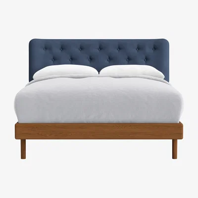Loaf Dr Slow Bed, Double (Sloe Berry Bush Clever Cotton)