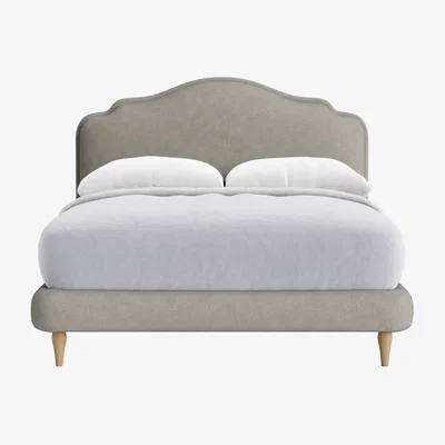 Loaf Sugar Puff Bed, King (Whistling Kettle Clever Boucle)