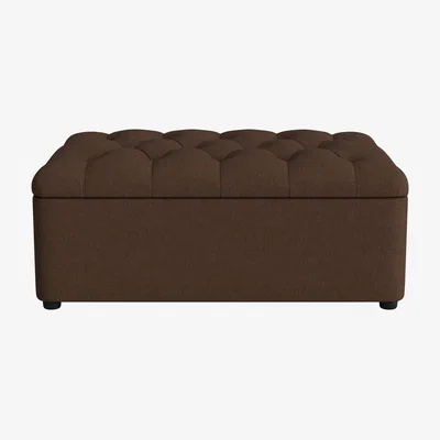 Loaf Bed in a Button, Single (Brown Sauce Clever Linen)