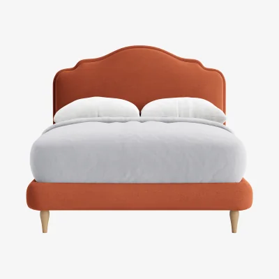Loaf Sugar Puff Bed, Double (Marmalade Clever Linen)
