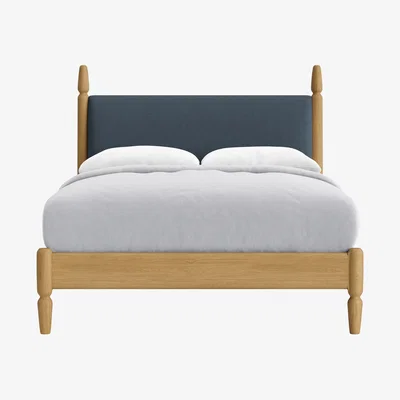 Loaf Pippi Bed, Double (Leaky Pen Clever Slubby Cotton)