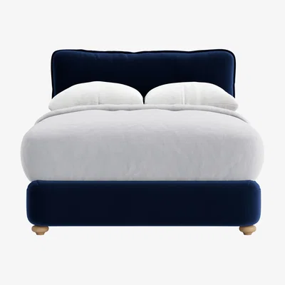 Loaf Pillow Talker Bed, Double (Brolly Clever Velvet)