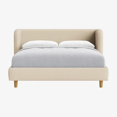 Loaf Snoozeliner Bed, King (Sandy Shoe Clever Slubby Linen)