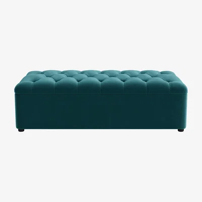 Loaf Bed in a Button, Double (Rockpool Clever Velvet)