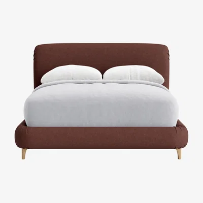 Loaf Cookie Bed, Double (Mulberry Wine Clever Linen)