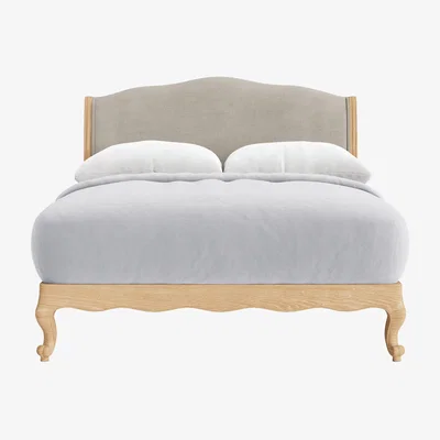 Loaf Coco Bed, King (Sandy Shoe Clever Slubby Linen)