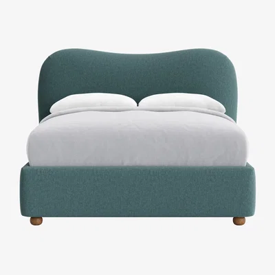 Loaf Monroe Bed, Double (Puddle Clever Linen)