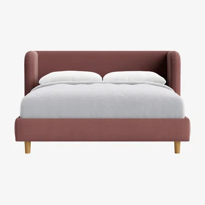 Loaf Snoozeliner Bed, King (Preserved Plums Clever Linen)