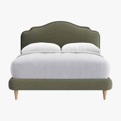 Loaf Sugar Puff Bed, King (Baked Fig Clever Linen)