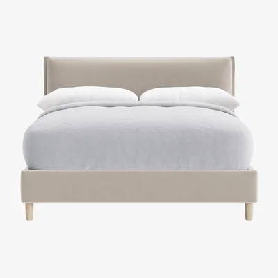 Loaf Archy Bed, Double (Warm Dough Clever Velvet)