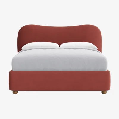 Loaf Monroe Bed, King (Summer Pudding Clever Linen)