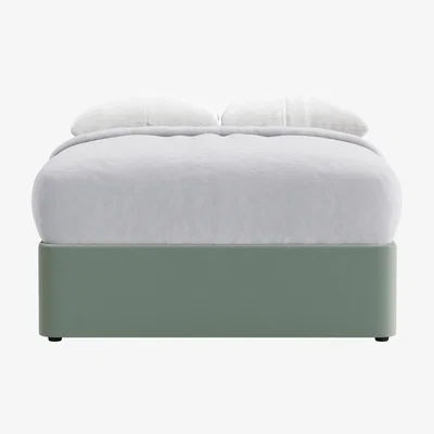 Loaf Side Stash 2 Drawer Bed, Double (Trinket Tin Clever Velvet)