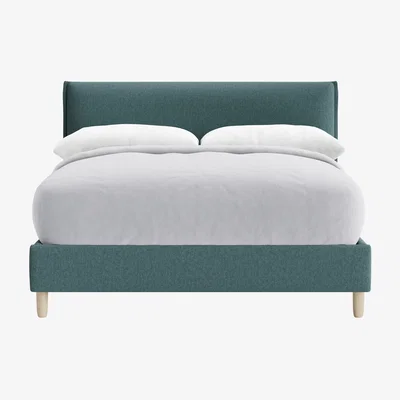 Loaf Archy Bed, Double (Puddle Clever Linen)