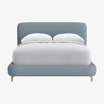 Loaf Cookie Bed, Double (Blue Dungarees Clever Linen)