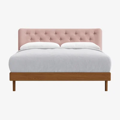 Loaf Dr Slow Bed, King (Rosewater Clever Linen)