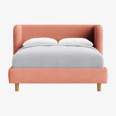 Loaf Double Snoozeliner Bed in Autumn Leaves Clever Twill