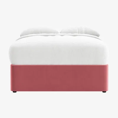 Loaf Side Stash 1.5 Drawer Bed, Double (Jam Sandwich Clever Velvet)
