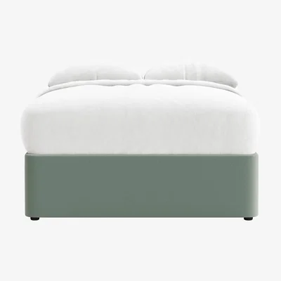 Loaf Side Stash 1.5 Drawer Bed, Double (Trinket Tin Clever Velvet)
