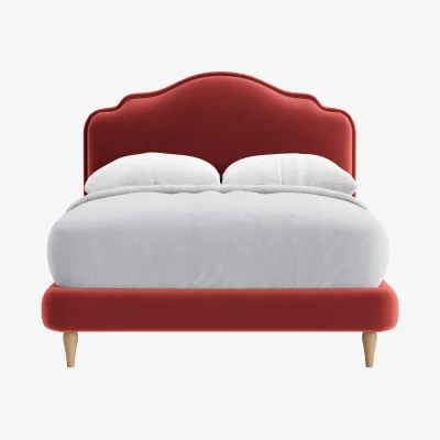 Loaf Sugar Puff Bed, Double (Rocking Horse Clever Velvet)