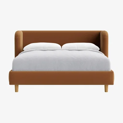 Loaf Snoozeliner Bed, King (Gingernut Clever Velvet)